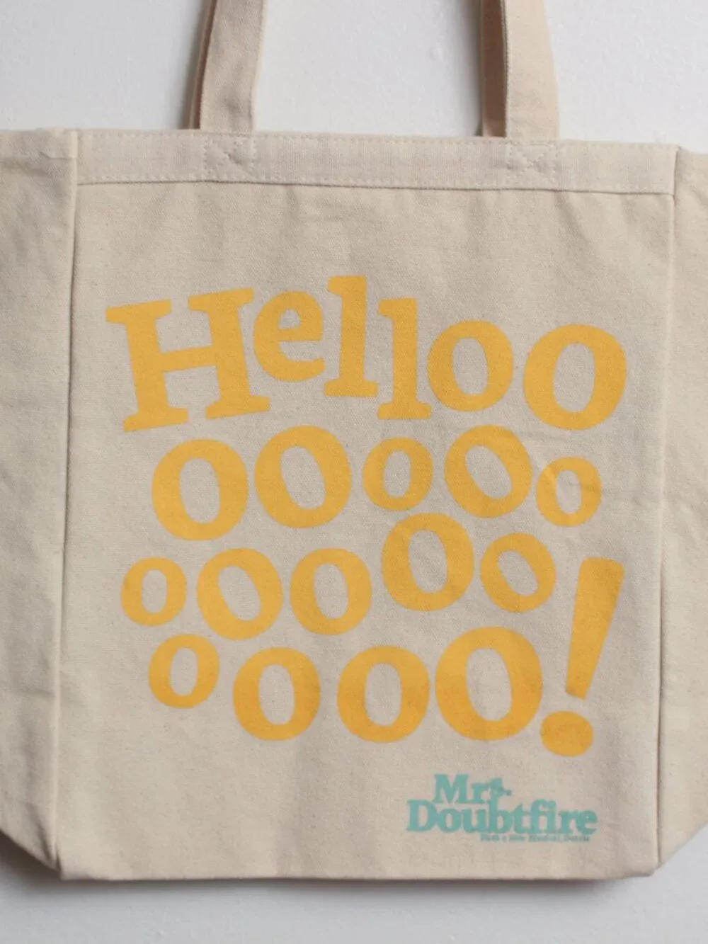Mrs. Doubtfire The Musical Canvas Tote Bag